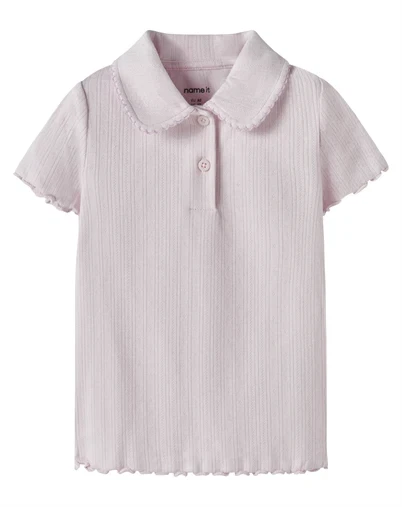 Name it - NMFJudy Slim Top - Cradle Pink